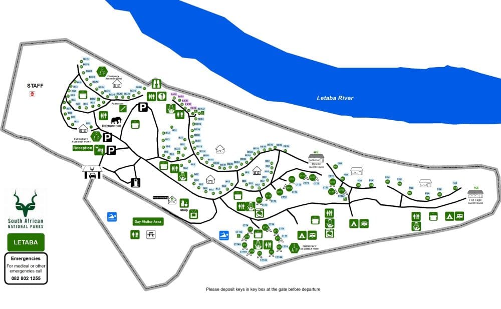 Lebaba Camp Map