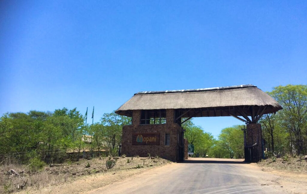 Mopani Rest Camp Entrance Gate