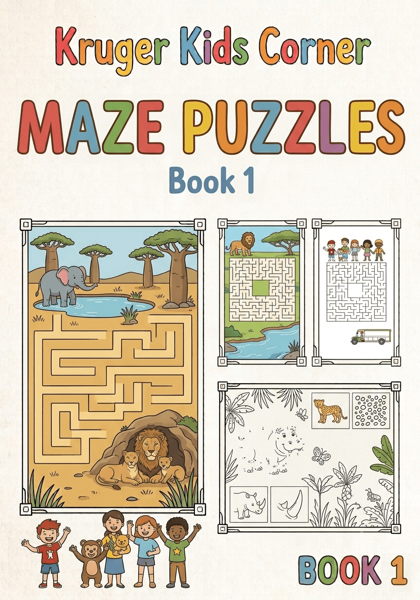 Kruger Kids Corner Safari Maze - Volume 1
