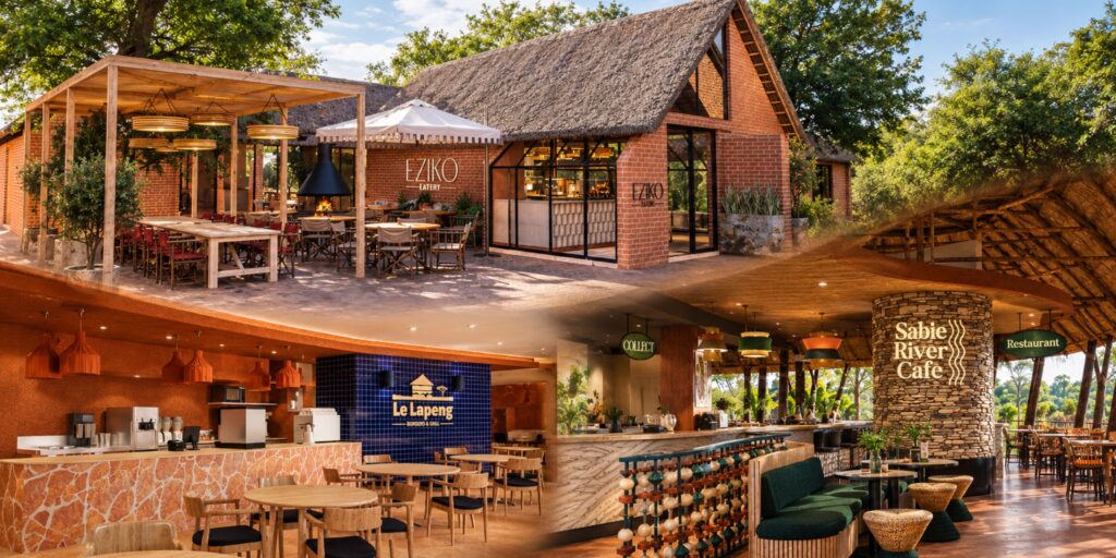 New Restaurants in Kruger National Park: Sabie River Café, Eziko Eatery and Le Lapeng